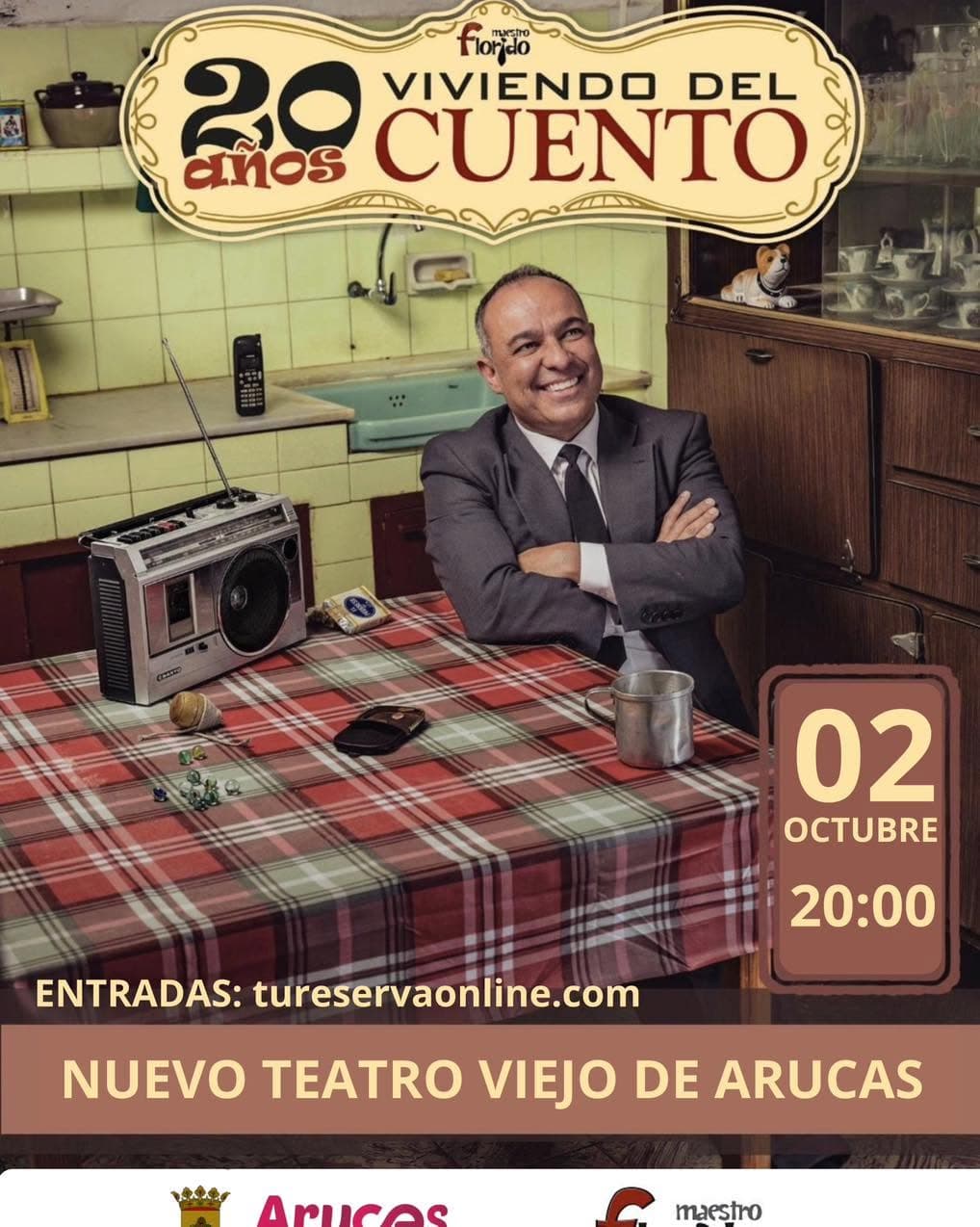 20 AÑOS VIVIENDO DEL CUENTO